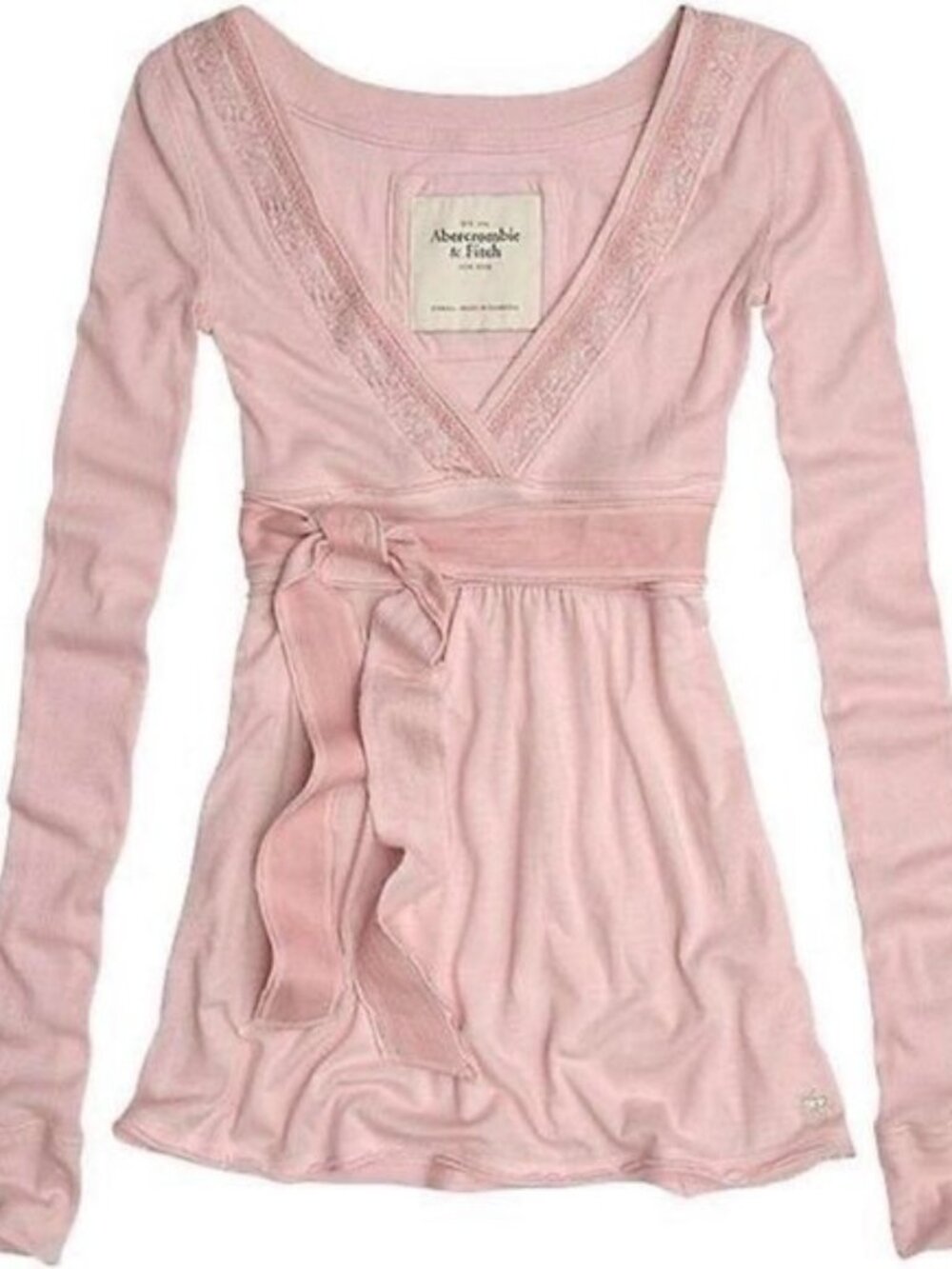 Vintage Abercrombie Babydoll Longsleeve
